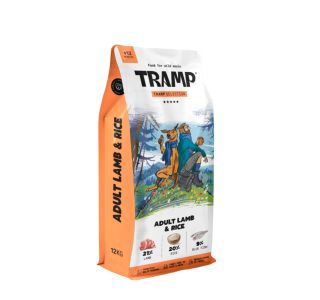 SUHA HRANA ZA PSE TRAMP SELECTION ADULT LAMB&RICESUHA HRANA ZA ODRASLE PSE Z JAGNJETINO IN RIŽEM, 3 KG SUHA HRANA ZA PSE TRAMP SELECTION ADULT LAMB&RICESUHA HRANA ZA ODRASLE PSE Z JAGNJETINO IN RIŽEM, 3 KG