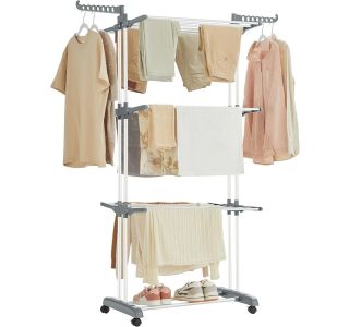 SUŠILO SONGMICS ZLOŽLJIVO PREMIČNO LLR701W01V2