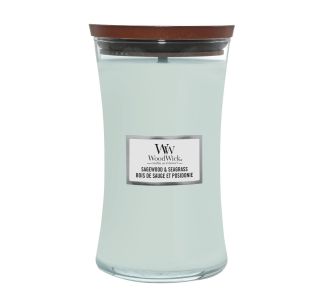 SVEČA V KOZARCU WOODWICK CLASSIC LARGE SAGEWOOD & SEAGRASS SVEČA V KOZARCU WOODWICK CLASSIC LARGE SAGEWOOD & SEAGRASS
