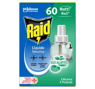 POLNILO ZA ELEKTRIČNI ODGANJALEC KOMARJEV RAID 36 ML