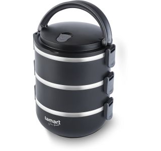 TERMO STEKLENICA, POSODA 3 DELNA TERMO POSODA ZA HRANO