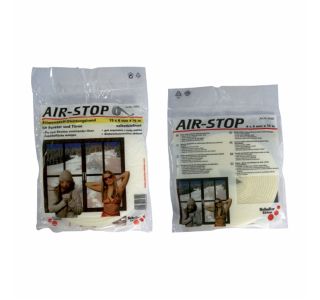 TESNILNI LEPILNI TRAK SCHULLER AIR STOP SOFT 15X6MM 10M - BELA PU PENA ZA OKNO