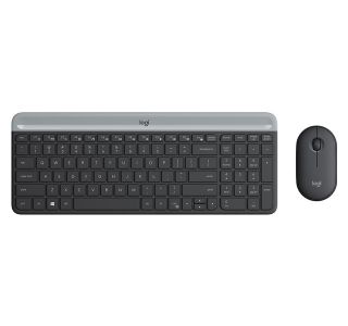 TIPKOVNICA LOGITECH SLIM MK470 + MIŠKA MK470 BREZŽIČNA GRAFITNA TIPKOVNICA LOGITECH SLIM MK470 + MIŠKA MK470 BREZŽIČNA GRAFITNA