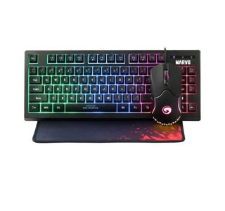 TIPKOVNICA MARVO CM310 TIPKOVNICA TKL & MIŠKA & PODLOGA (3V1)