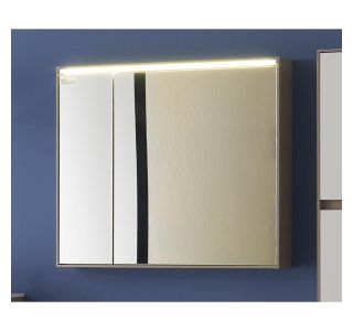 TOALETNA OMARICA KOLPA SAN TOD 80 BEIGE DONNA Z OGLEDALOM IN LED LUČKO