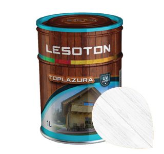 DEBELOSLOJNI PREMAZ LESOTON TOPLAZURA ŠT.11 BELA 1L