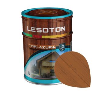 DEBELOSLOJNI PREMAZ LESOTON TOPLAZURA ŠT.6 HRAST 1L