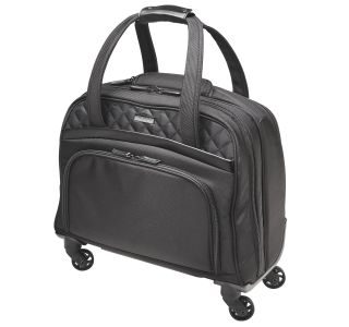 TORBA / NAHRBTNIK KENSINGTON 15.6' S KOLEŠČKI ČRN K60380WW