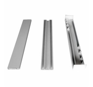 TRAČNICA DOPLAST 120 CM BREZ ROBA DVOTIRNA AL BELA TRAČNICA DOPLAST 120 CM BREZ ROBA DVOTIRNA AL BELA