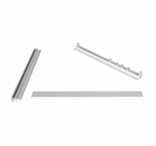 TRAČNICA DOPLAST 120 CM BREZ ROBA ENOTIRNA AL BELA