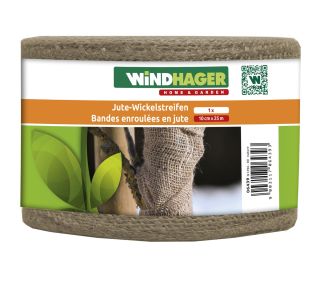 VRTNARSKI PRIPOMOČEK WINDHAGER TRAK IZ JUTE 10CM X 25M NARAVNA