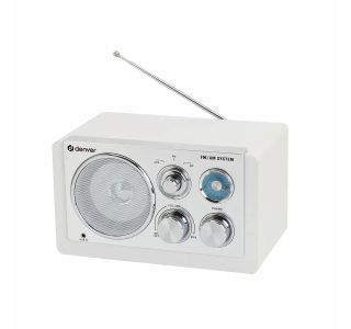 TRANZISTOR DENVER AM/FM RADIO TR-63 BIJELI