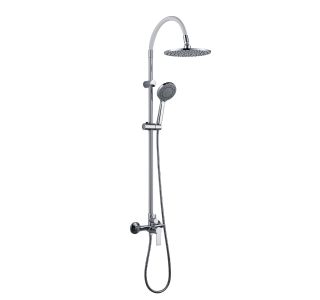 TUŠ SISTEM INTER CERAMIC ALISADO SILIKON/ MEDENINA KROM/BELA