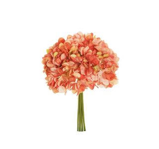 UMETNO CVETJE EVERGREENS HORTENZIJA JULIET KORALNA 35 CM