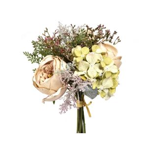 VRTNICA, HORTENZIJA ŠOPEK H32CM KREM/ZELENA VRTNICA, HORTENZIJA ŠOPEK H32CM KREM/ZELENA