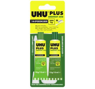 UNIVERZALNO LEPILO UHU PLUS EDENFEST A+B 33 G UNIVERZALNO LEPILO UHU PLUS EDENFEST A+B 33 G