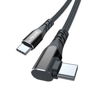 USB KABEL EN-TRON KOTNI USB-C (WH-A6) ČRN USB KABEL EN-TRON KOTNI USB-C (WH-A6) ČRN