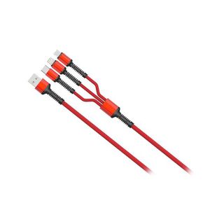 USB KABEL MOYE CONNECT DATA 3 V 1 - 1M USB-C/MICRO/LIGHTNING USB KABEL MOYE CONNECT DATA 3 V 1 - 1M USB-C/MICRO/LIGHTNING