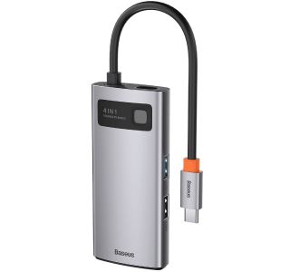 USB RAZDELILEC (HUB) BASEUS HUB POSTAJA 4V1 USB-C BASEUS USB/HDMI/USB-C PD USB RAZDELILEC (HUB) BASEUS HUB POSTAJA 4V1 USB-C BASEUS USB/HDMI/USB-C PD