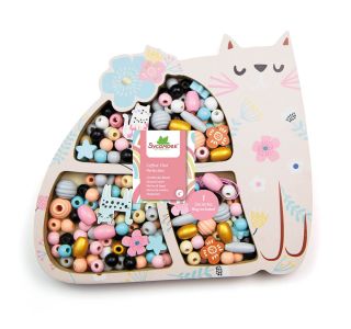 USTVARJALNI SET LESENE PERLE, MUCEK USTVARJALNI SET LESENE PERLE, MUCEK