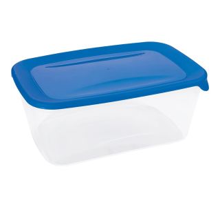 POSODA ZA SHRANJEVANJE CURVER 3L FRESH&GO TRANSPARENT TEMNO MODRA