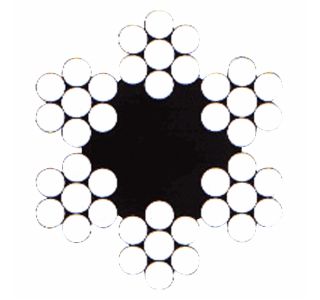 VEČNAMENSKA VRV VODUŠEK 2.5 MM-DIN 3055-6X7+FE ZN 6 X 7 DIN 3055