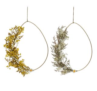 VELIKONOČNI PROGRAM DECORIS KOVINSKO JAJCE S TRAKOM ZA OBEŠANJE, SORT. VELIKONOČNI PROGRAM DECORIS KOVINSKO JAJCE S TRAKOM ZA OBEŠANJE, SORT.