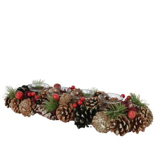 ADVENTNI, NAR. S STOR./RD S 4 KOZARČKI, 45X15X9 CM