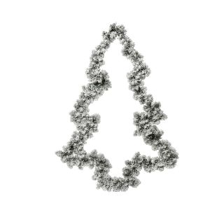 VENČEK EVERLANDS SMREKA 90X70 CM ZASNEŽENA