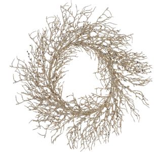 VENČEK EH Z BLEŠČICAMI 50 CM ZLAT