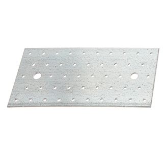 VEZNI ELEMENT ALBERTS 200X100X2 MM PLOŠČATI PERFORIRAN