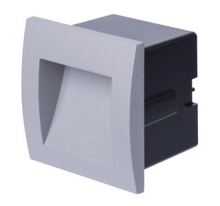 VGRADNA VRTNA SVETILKA EMOS ORIENTACIJSKA 1W SIVA, LED VGRADNA VRTNA SVETILKA EMOS ORIENTACIJSKA 1W SIVA, LED