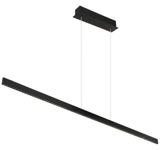 VISEČA SVETILKA DENTSY 43W ČRNA / ČRNA