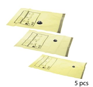 VREČA/DODATEK ZA TEKSTIL FIVE 2XS 50X60CM, 2XM 60X80CM 1XL120X70CM DIŠEČE VAKUUM