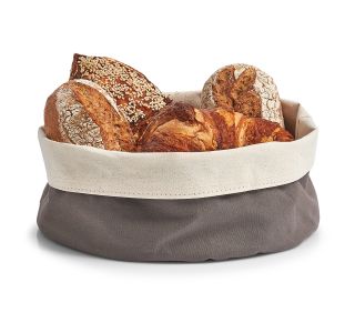 SHRANJEVANJE KRUHA ZELLER PRESENT VREČA ZA KRUH, ANTRACIT / KREM