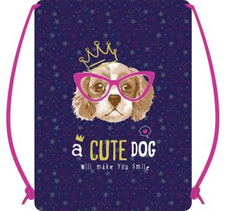 VREČKA ZA COPATE STREET CUTE DOG