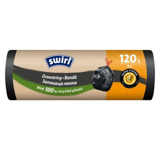 VREČKE ZA SMETI SWIRL 120 L S TRAKOM 8/1