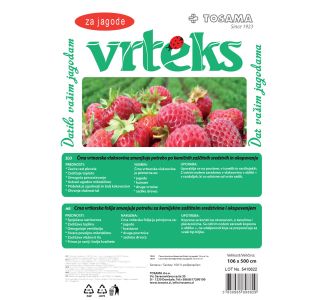 VRTNA KOPRENA TOSAMA VRTEKS ZA JAGODE 106 X 500 CM