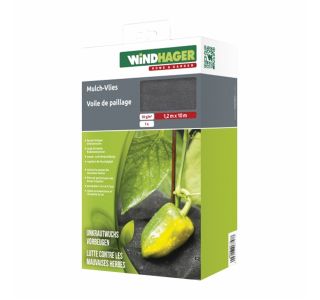 VRTNA KOPRENA WINDHAGER PROTI PLEVELOM 1.2 X 10 M, ČRNA