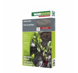 VRTNA KOPRENA WINDHAGER ZA VZGOJO JAGOD 10 X 1.2M ČRNA VRTNA KOPRENA WINDHAGER ZA VZGOJO JAGOD 10 X 1.2M ČRNA