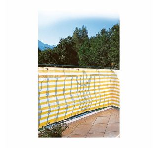 ZAŠČITNA PONJAVA WINDHAGER ZAŠČITA PROTI VETRU SYLT 0.9 X 5 M SIVO/BELA