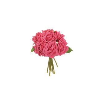 UMETNO CVETJE EVERGREENS VRTNICA V ŠOPKU DIAMOND ROZA