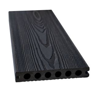 WPC DESKA ZA TERASO BAMBUSWPC ANTRACIT 3D 4000X140X23 MM