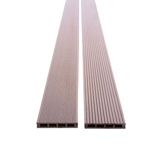 WPC DESKA ZA TERASO BAMBUSWPC KAVA 2200X150X25 MM OZKO/ŠIROKO REBRANA