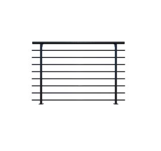 STEBRIČEK MINKA GELANDER SECURA PRO TOP ANTRACIT 1.5 M