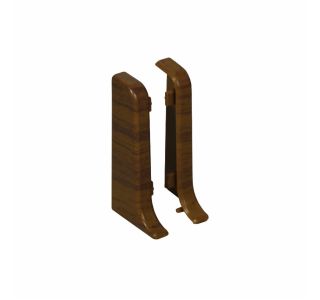 ZAKLJUČEK/ROZETA FN KONČNI ELEMENT OREH 2 KOS ZA PVC LETEV