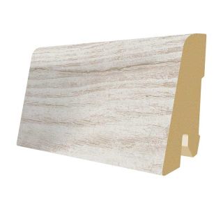 ZAKLJUČNA TALNA LETEV EGGER HOME BOR VILLEFORT BELI 17X60X2400 MM MDF