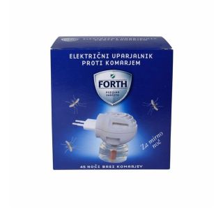 ZAŠČITA PRED INSEKTI FORTH ELEKTRIČNI UPARJALNIK PROTI KOMARJEM ZAŠČITA PRED INSEKTI FORTH ELEKTRIČNI UPARJALNIK PROTI KOMARJEM
