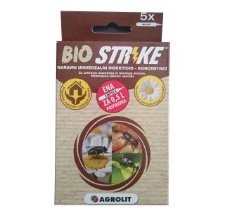 ZAŠČITA PRED INSEKTI STRIKE UNIV. INSEKTICID KONC. AMPULE 5X10 ML ZAŠČITA PRED INSEKTI STRIKE UNIV. INSEKTICID KONC. AMPULE 5X10 ML