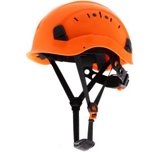 ZAŠČITNA ČELADA NERI ZA DELO NA VIŠINI ORANŽNA LEVEL